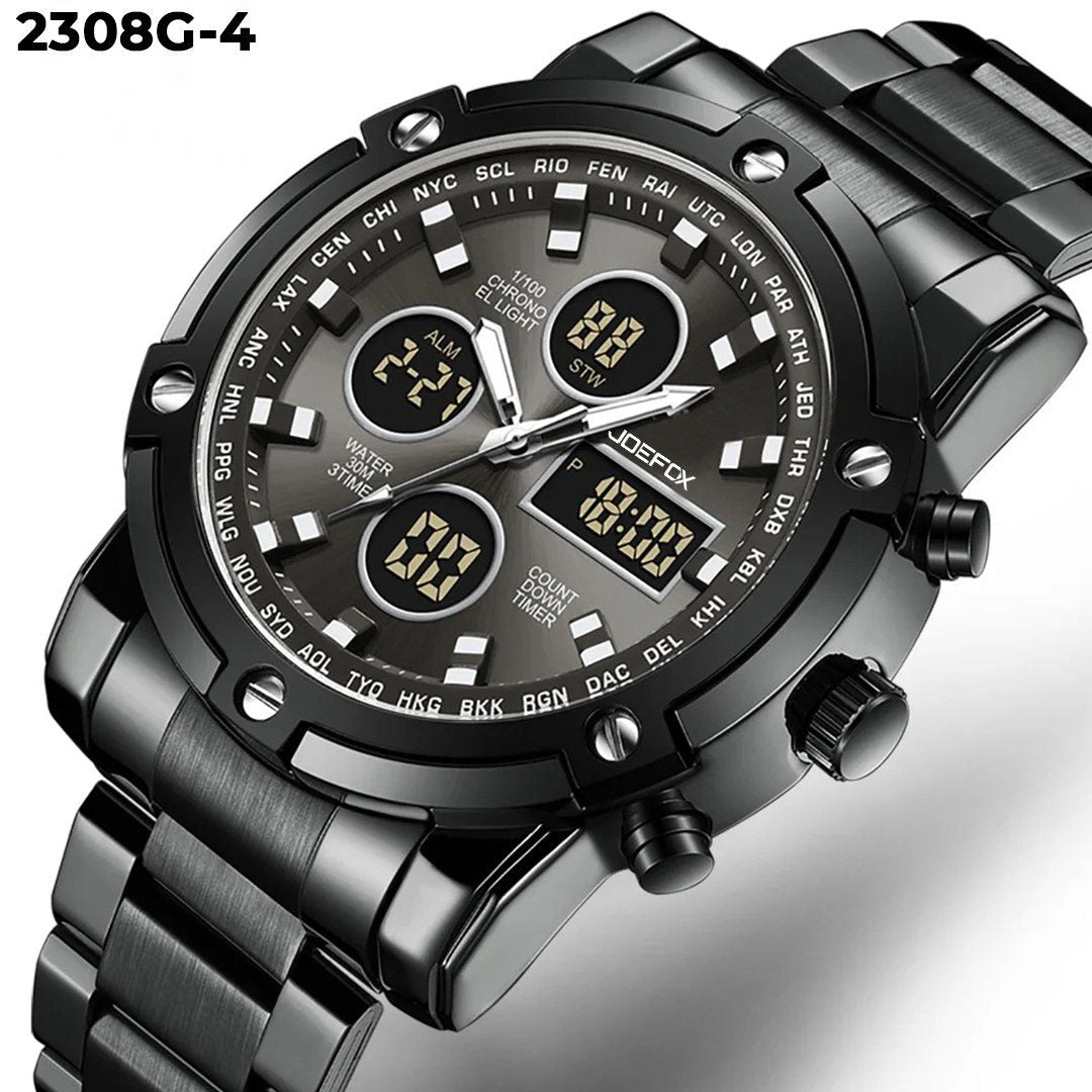 RELOJ JOEFOX 2308G ANALOGICO DIGITAL HOMBRE