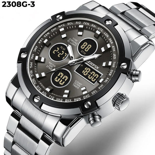 RELOJ JOEFOX 2308G ANALOGICO DIGITAL HOMBRE