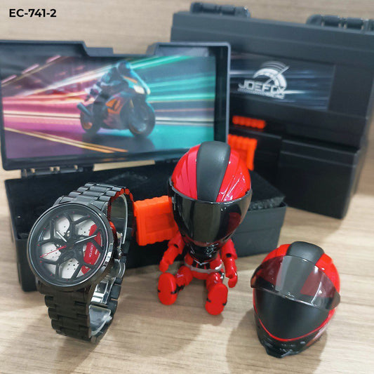 RELOJ JOEFOX JR2088 + FIGURA COLECCIONABLE + ESTUCHE